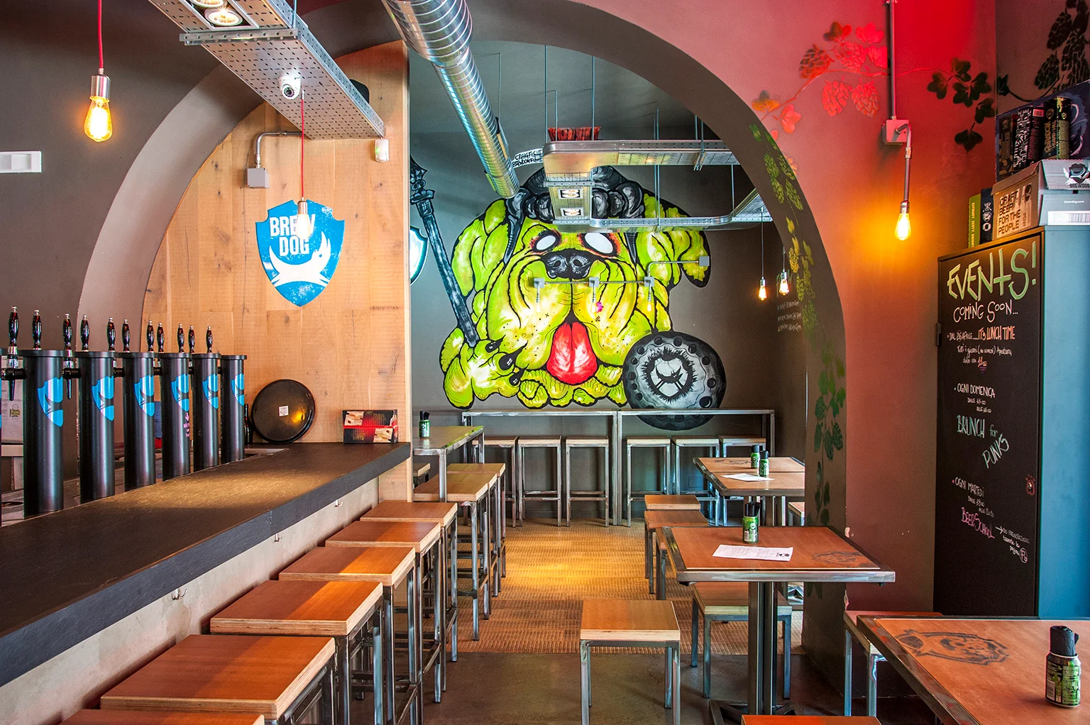 dopo bologna e firenze il brewdog bar apre questo weekend a Roma…