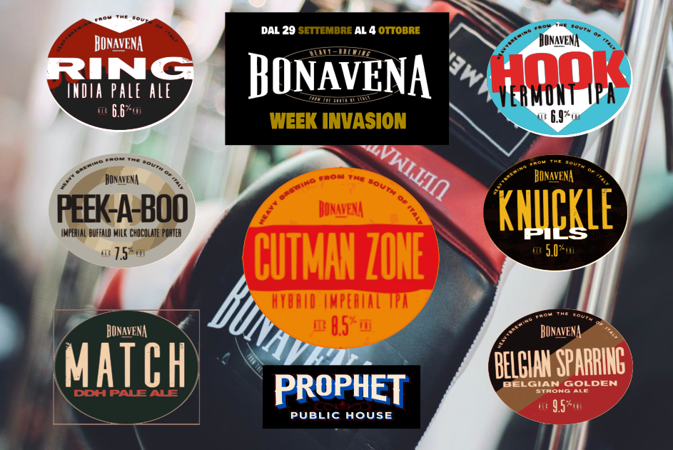 #diariodibordo Bonavena Brewing Week al Prophet pub di Lecce.