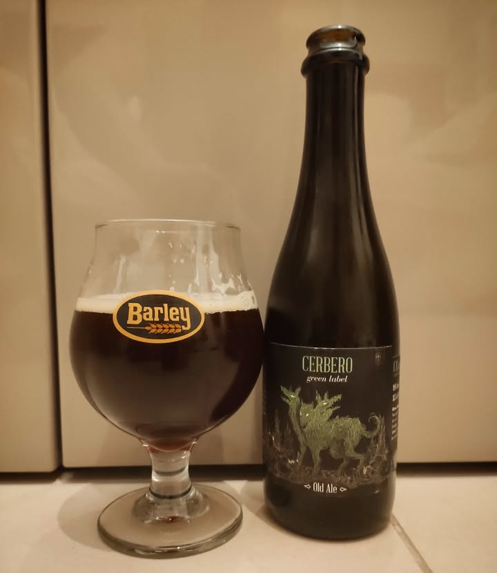 #diariodibordo Ca’ del Brado Cerbero, old ale passata in botte…