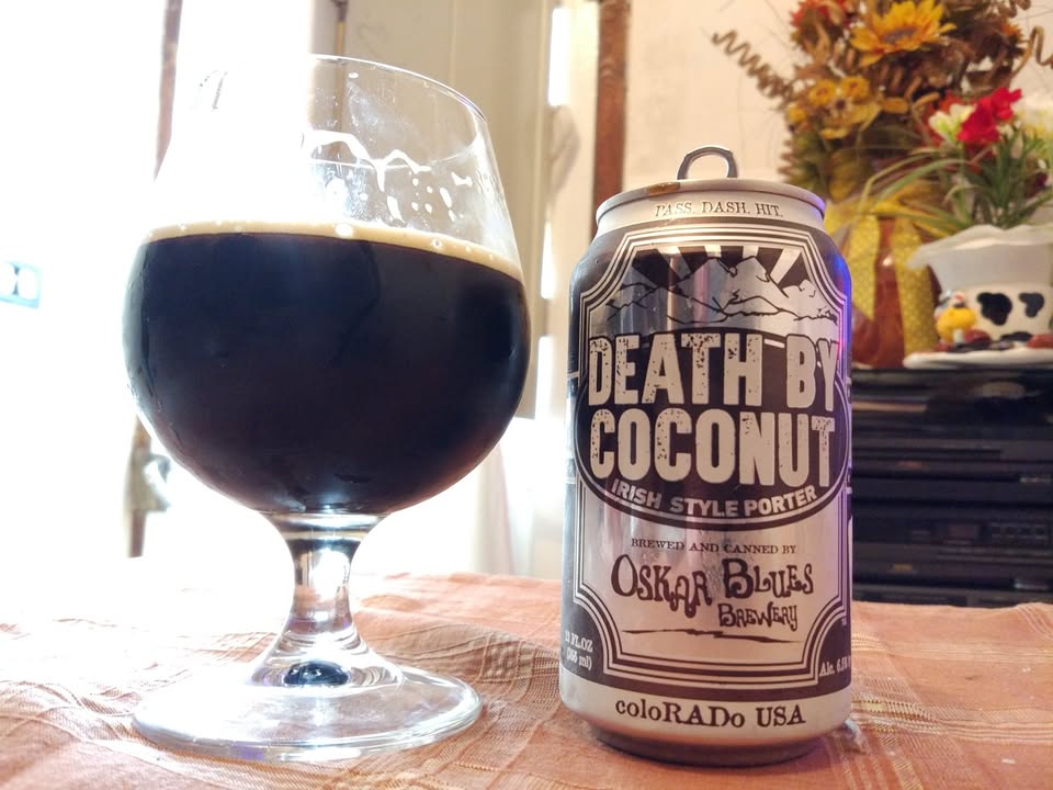 🇮🇹 #diariodibordo Oskar Blues Brewery Death by Coconut, Irish Porter m