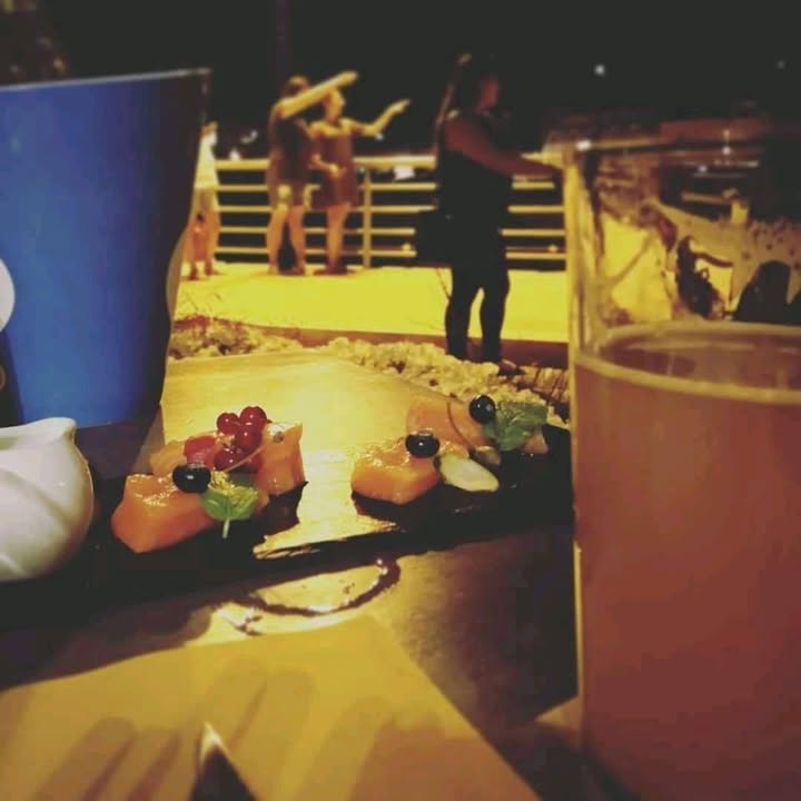 #diariodibordo: salmone, una buona birra, il mare e le barche. Oggi ni