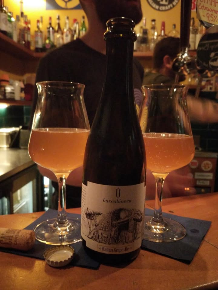 #diariodibordo Ca’ del Brado baccabianca, italian grape ale con 10%…