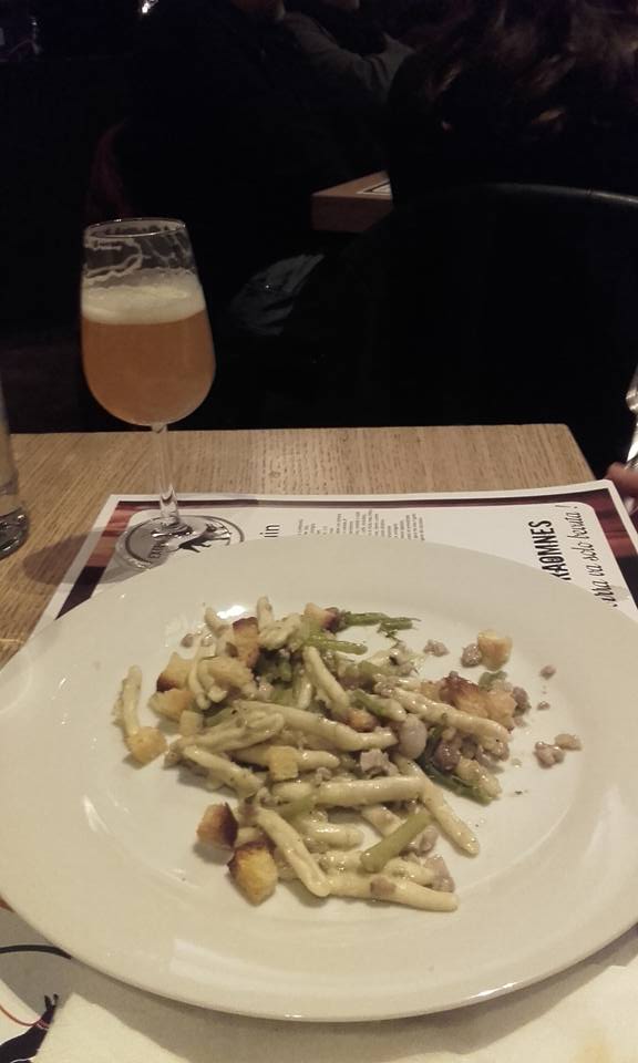 #diariodibordo Cavatelli con cardi della Murgia e salsiccia fresca con…