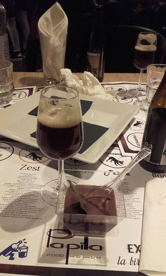 #diariodibordo Mousse al cioccolato fondente 80% e acqua su tartare…