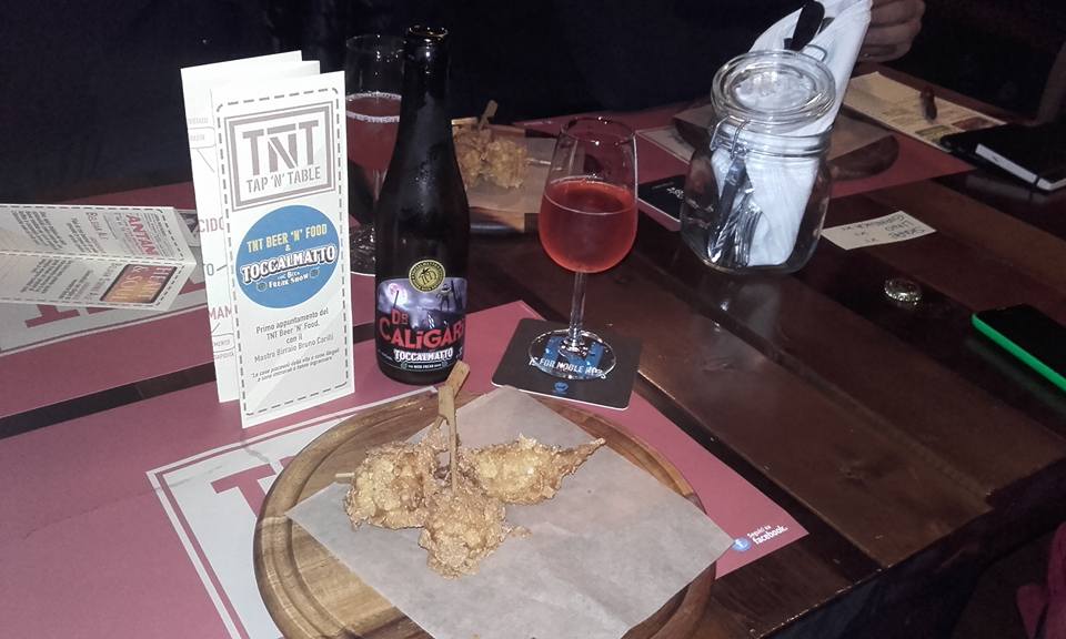 #diariodibordo al TNT Dr Caligari, Berliner Weisse ai lamponi, abbinata…