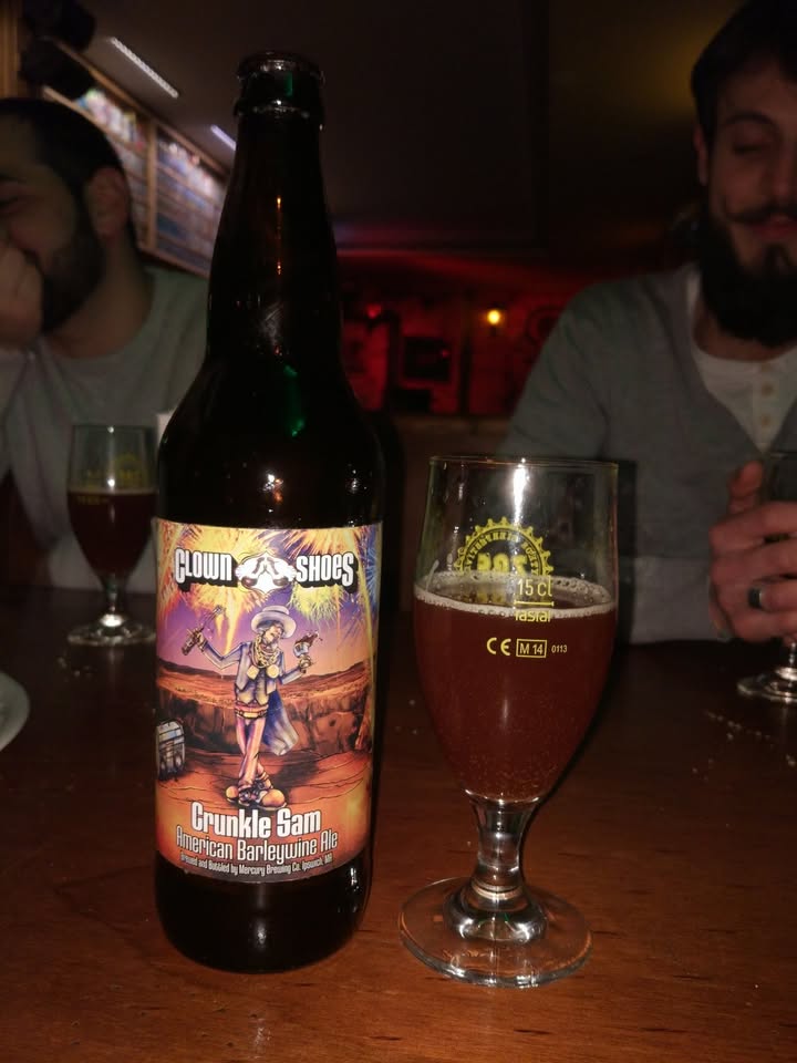 #diariodibordo Clown Shoes non delude mai: Crunkle Sam, American Barle