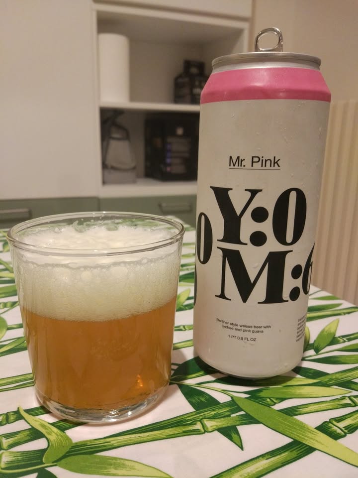 #diariodibordo To Øl Mr. Pink, Berliner Weisse con litchi e…