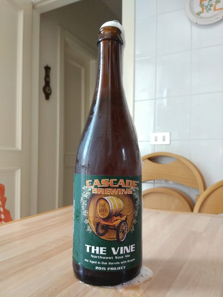 #diariodibordo Cascade Brewing The Vine, sour passata in botti di…