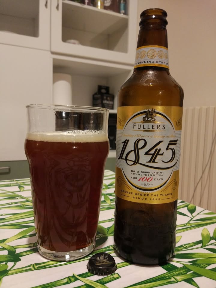 #diariodibordo Fuller’s 1845, English Strong Ale dello storico birrificio londinese.…