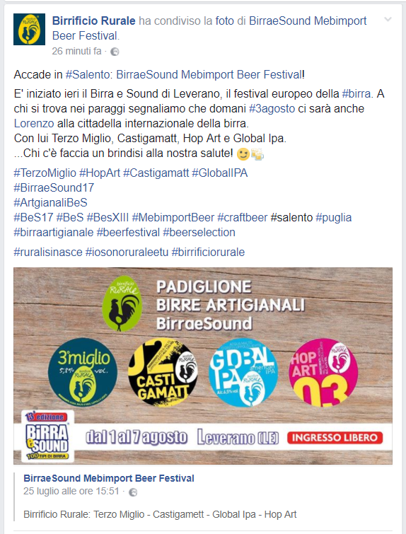 Io non andrei a dirlo troppo in giro …