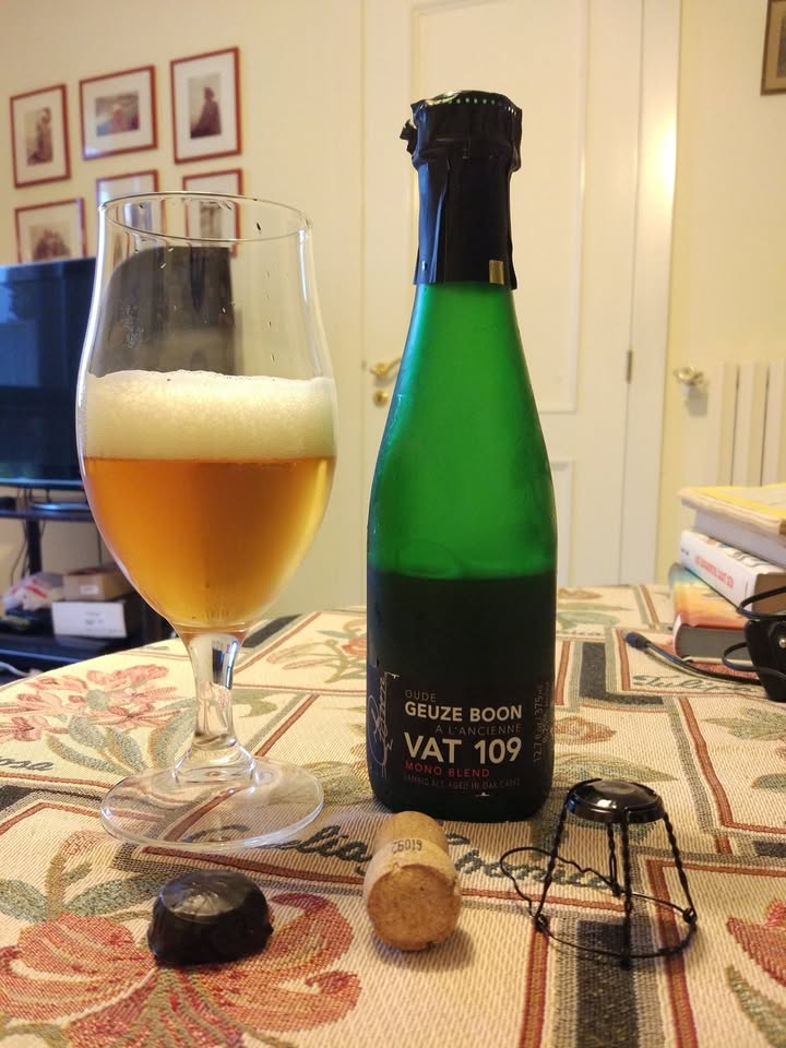 🇮🇹 #diariodibordo Brouwerij Boon Geuze Boon VAT 109 Mono Blend.…