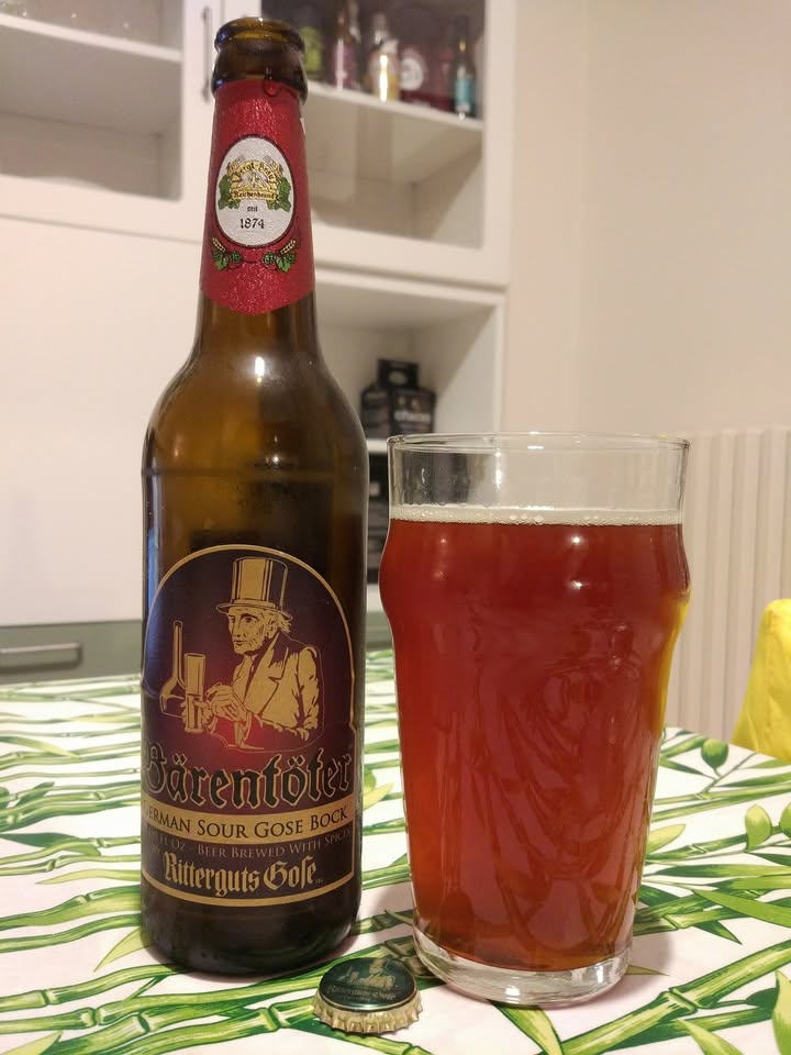 #diariodibordo si sboccia, Ritterguts Gose, German Sour Gose Bock direttamente…