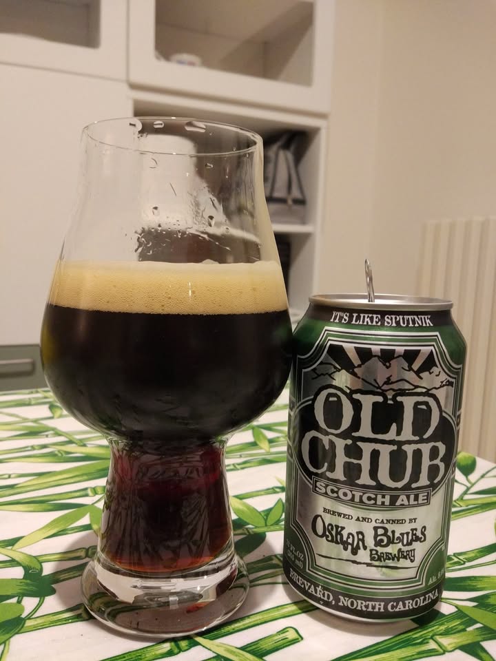 🇮🇹 #diariodibordo Oskar Blues Old Chub, scotch ale di ispirazione amer