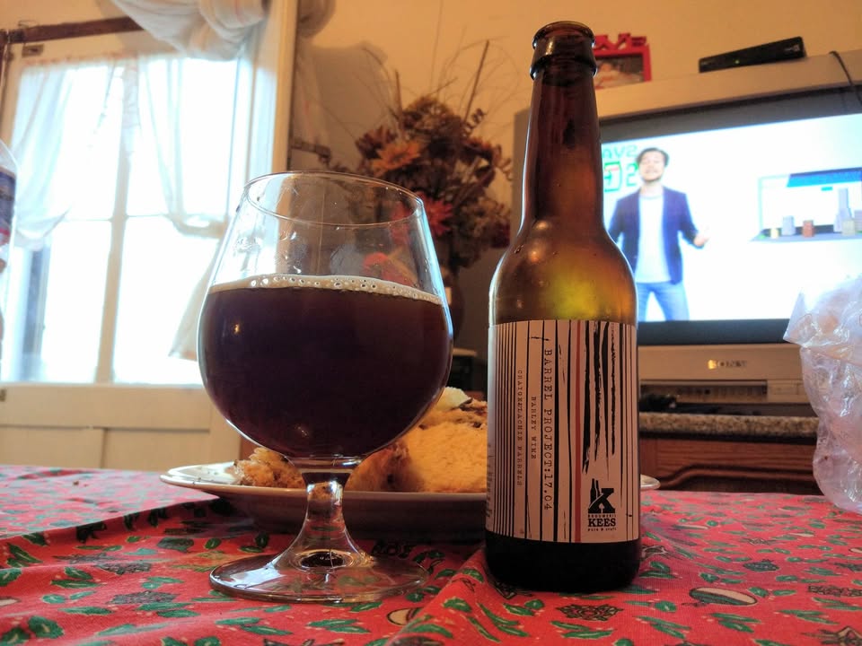 🇮🇹 #diariodibordo Brouwerij Kees Barrel Project 17.04, Barley Wine pas