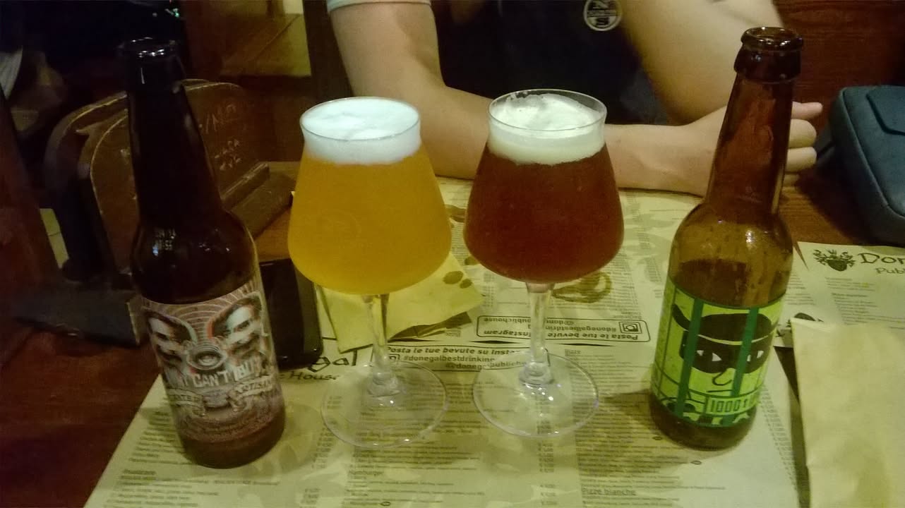Ieri sera bevuta di classe, la immensa double IPA 1000…