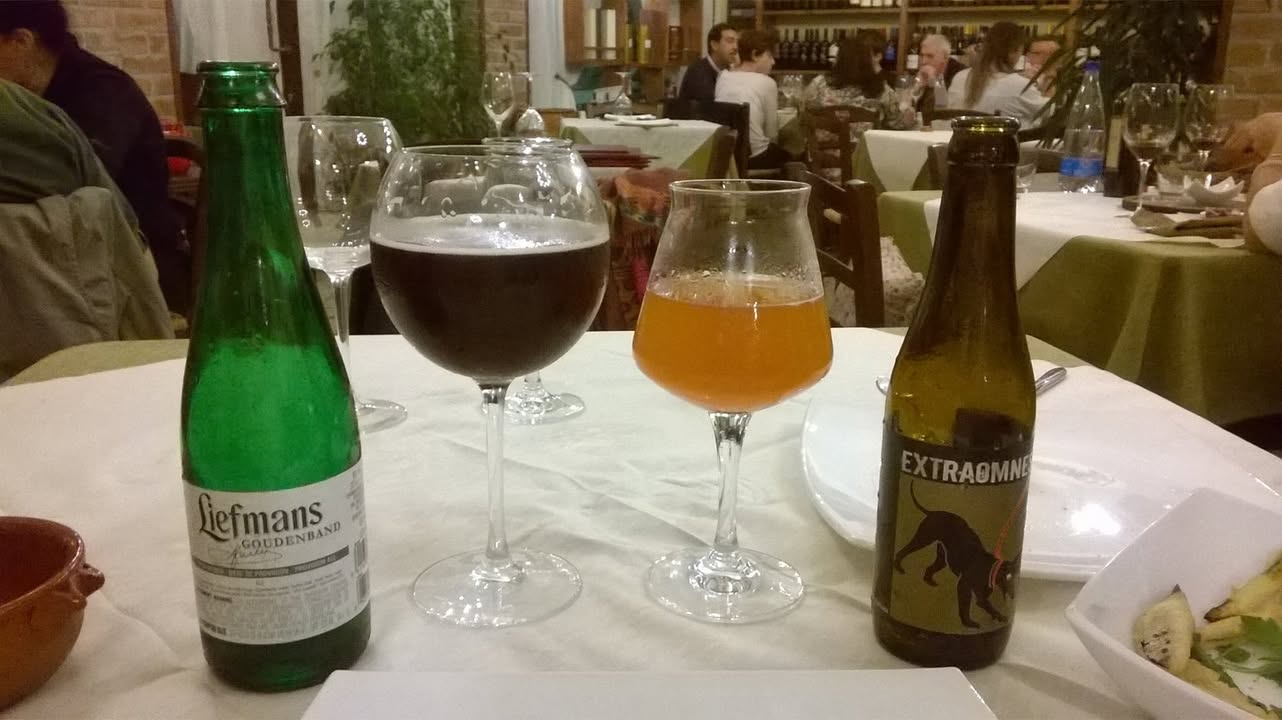 #diariodibordo bevuta classica, ma di classe questa sera: Una Liefmans…