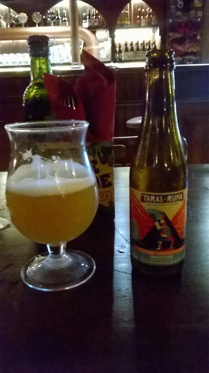 Taras Runa, Blonde Ale di De La Senne: Si percepisce…