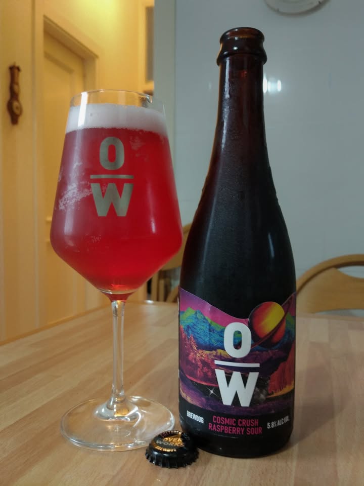 🇮🇹 #diariodibordo BrewDog BrewDog OverWorks Cosmic Crush Raspberry Sour, 5.8%…