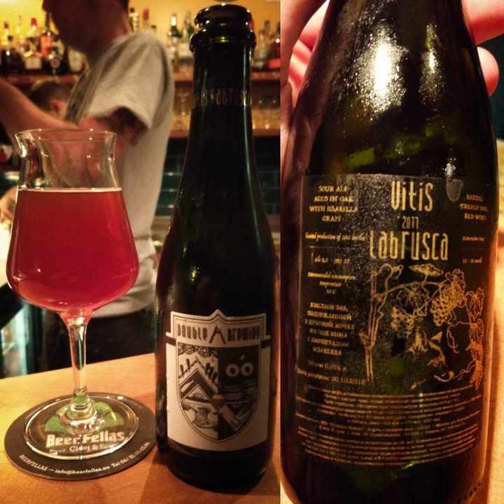#diariodibordo Double A Brewery Vitis Labrusca. Senza mezze misure: sapida,…