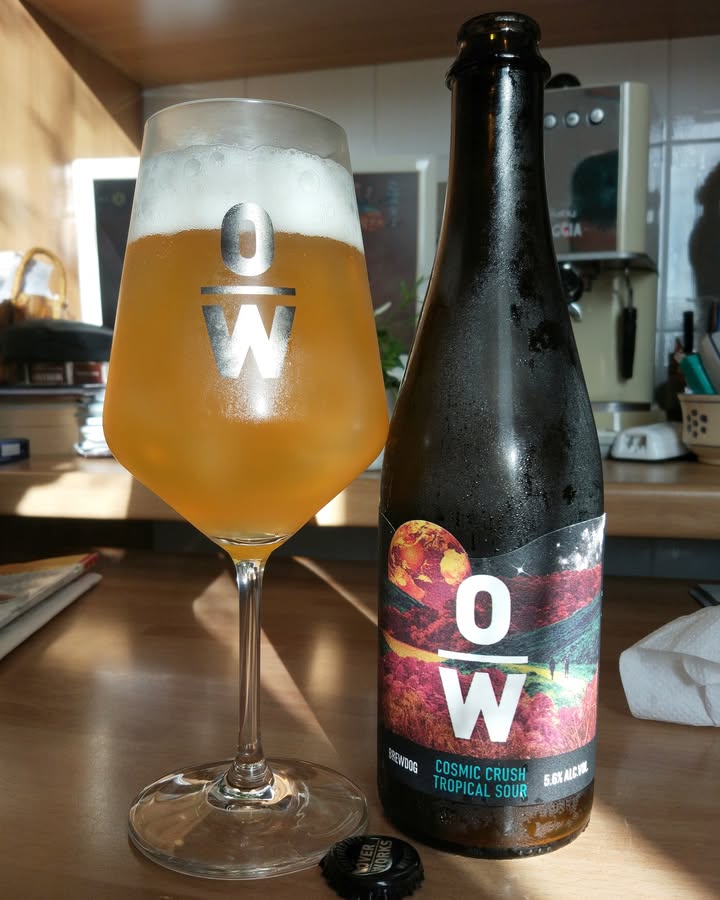 #diariodibordo BrewDog Overworks Cosmic Crush Tropicale Thunder, sour di BrewDog,…