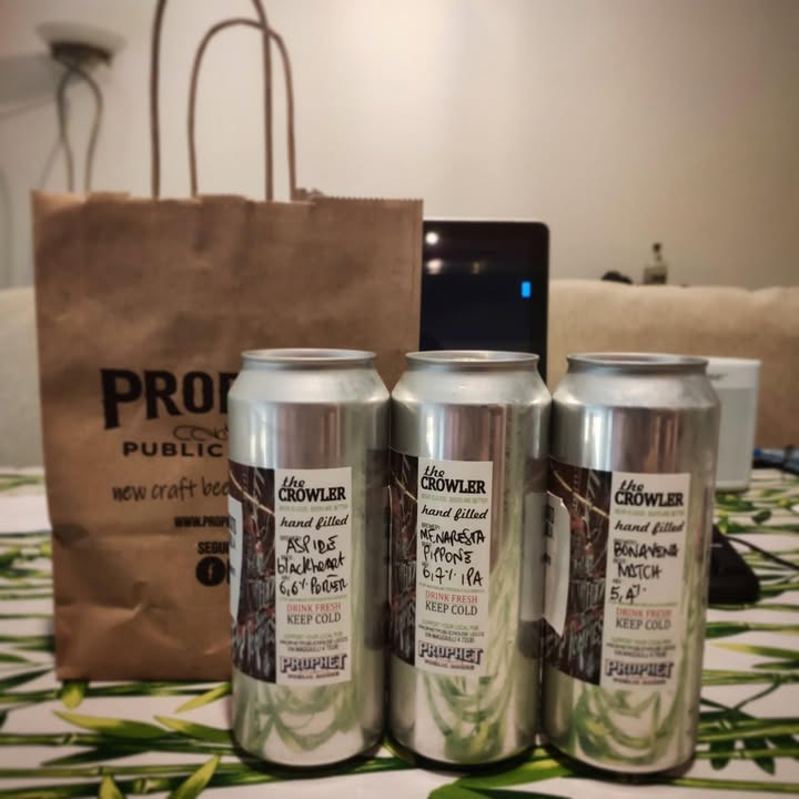 #diariodibordo Prophet pub #beerdelivery #maipiusenzabirra #covid19 🍻🤩🥰 protocolli di sicurezza,…